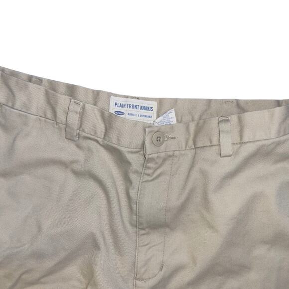 Old Navy Plain Front Khakis Chinos Casual Pants Preppy Academia Size 36x30 - Picture 3 of 4